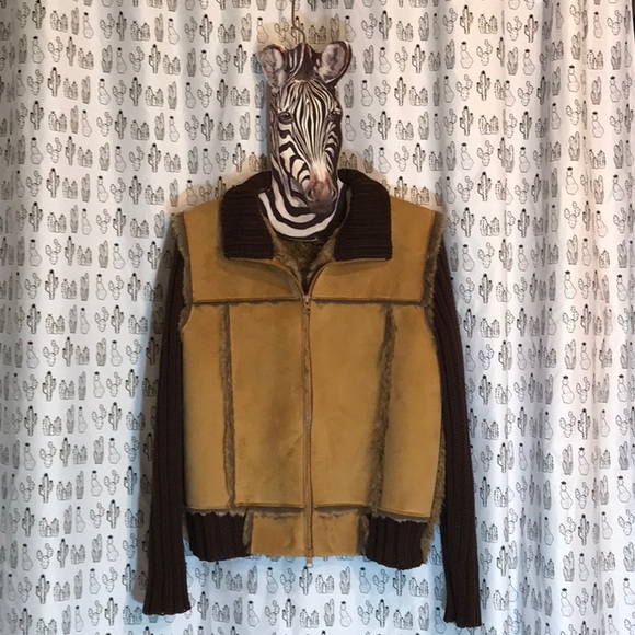 Warm & Soft Faux Suede & Fur Jacket - Picture 2 of 6